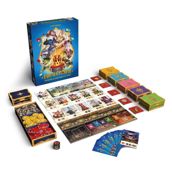 Asmodee Jogo de tabuleiro For a Crown (FCES01ES)