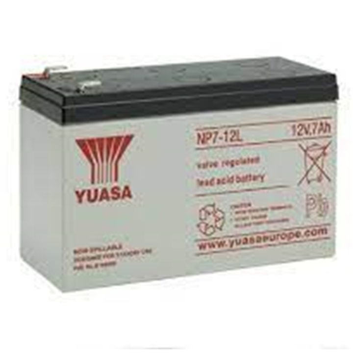 Bateria Phasak Yuasa NP7-12l compatível para sais 7Ah 12V chumbo-ácido