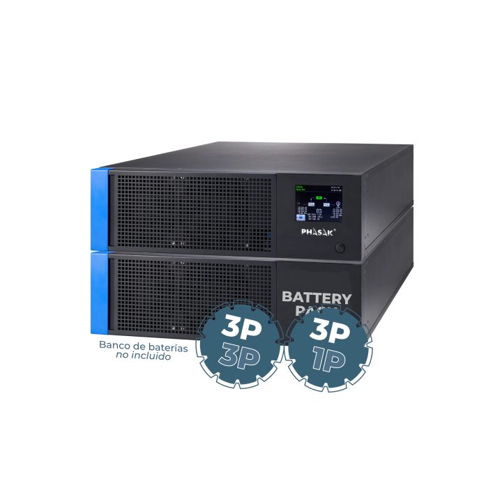 Phasak Titan PH 9380 10000VA Rack Online Double Conversion UPS 10KVA