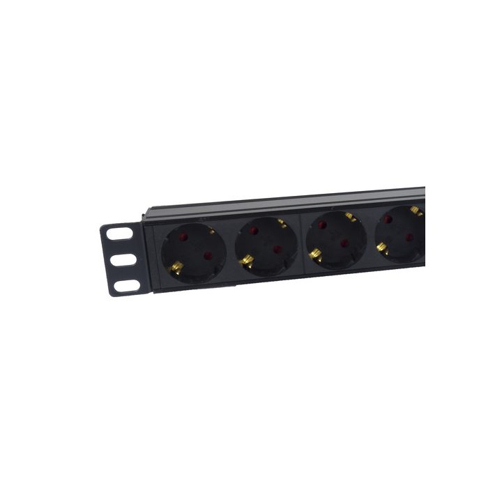 Regleta Phasak 8 tomadas armário rack 19 polegadas com interruptor 2m…