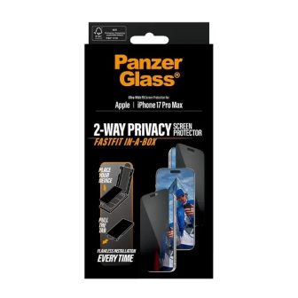 PanzerGlass ® 2-Way Privacy Screen Protector iPhone 17 Pro Max |…