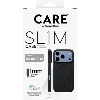 PanzerGlass CARE™ by ® SL1M Case Black w. MagSafe iPhone 18 Pro | 17…