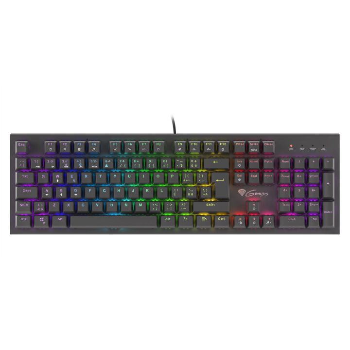 GENESIS THOR 300 Gaming Keyboard USB QWERTY Portuguese Black