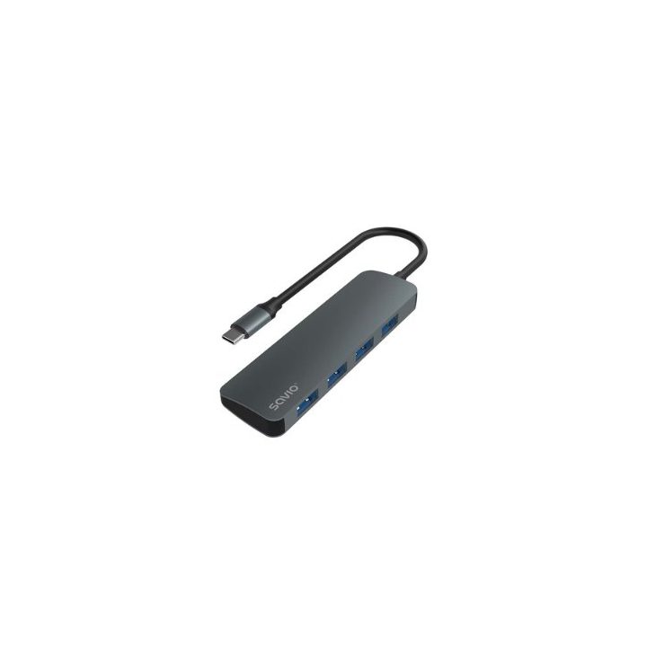 Savio AK-54 USB-C 3.1 Hub