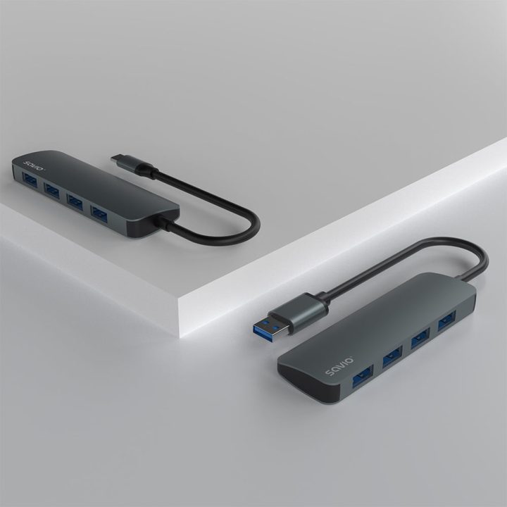 Hub USB-C 3.1 Savio AK-54