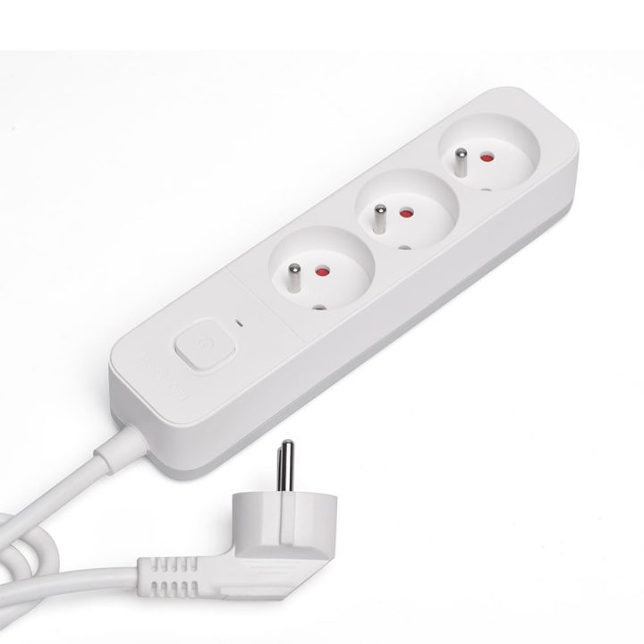 Regleta de 3 enchufes 1.5m blanco savio lz-07 (SAVLZ-07)