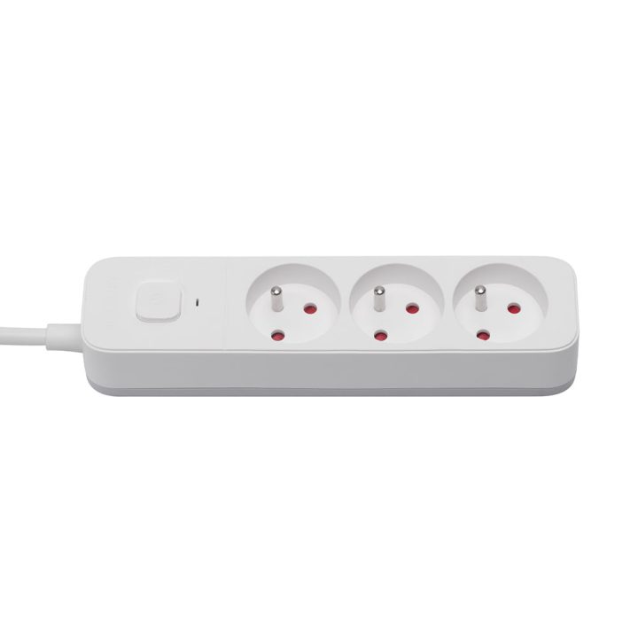 Regleta de 3 enchufes 1.5m blanco savio lz-07 (SAVLZ-07)