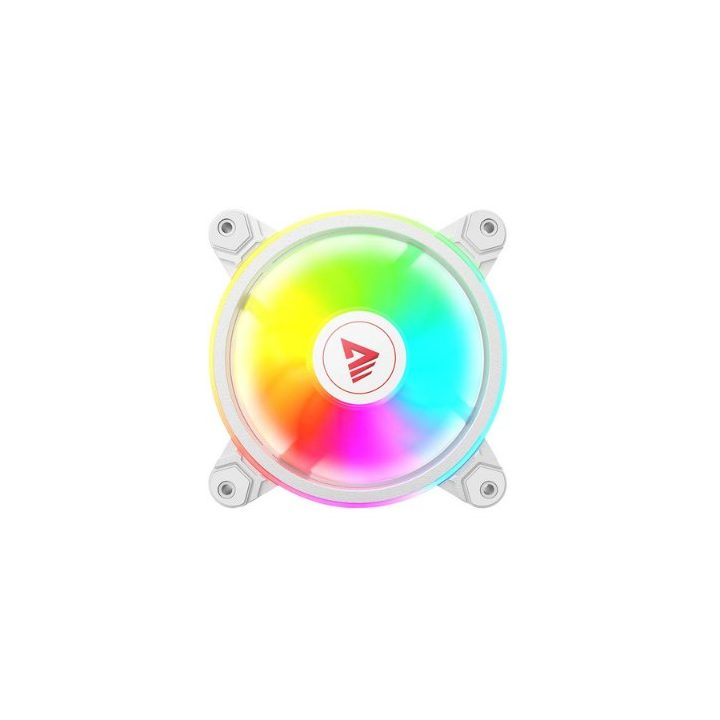 Kit 4 ventoinhas PC Savio com comando white fan-01 (FAN-01 WHITE)