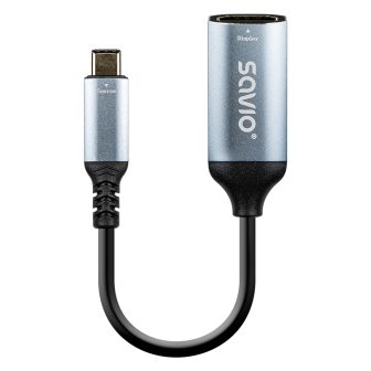 Savio AK-78 USB-C to HDMI (H) 60 Hz Silver Adapter (SAVAK-78)