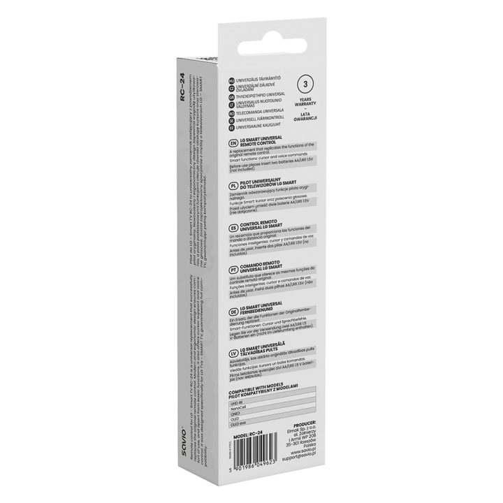 Savio RC-24 LG Smart TV Remote