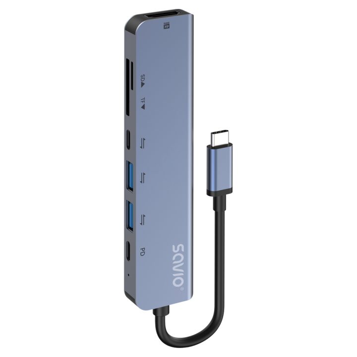 Savio 7EN1 USB-C Hub AK-82