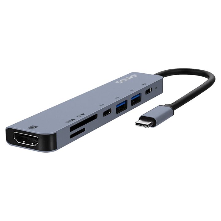 Savio 7EN1 USB-C Hub AK-82