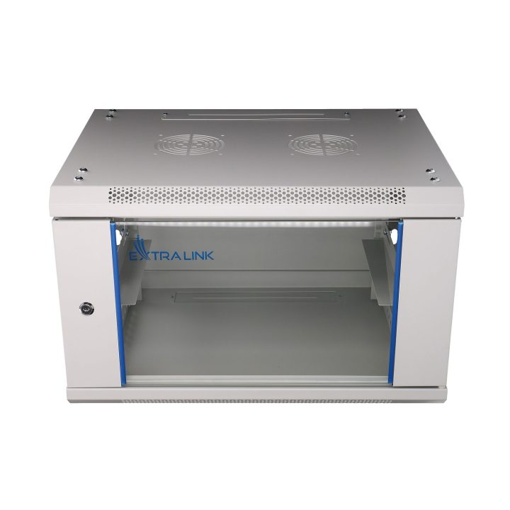 Extralink 6U 600X600 Cinzento | Armário rackmount | montagem na…
