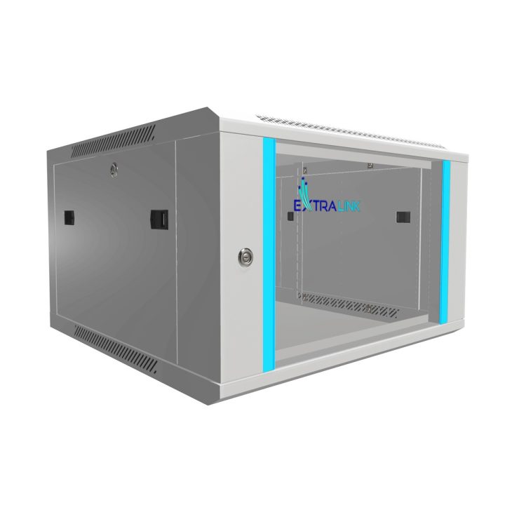 Extralink 6U 600x600 Gray | Rackmount Cabinet | Wall Mount (EX.8567)
