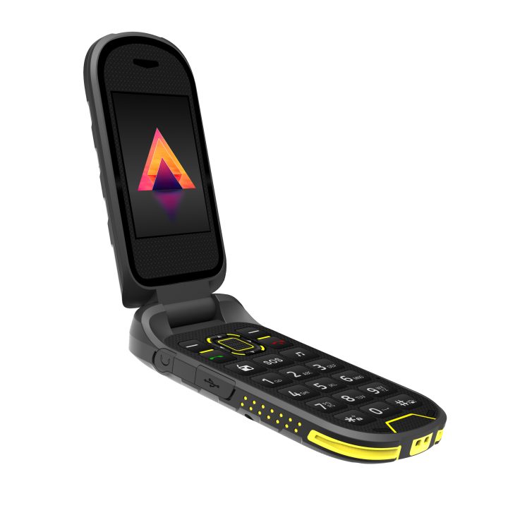 Hammer Bow 2.4-inch 48MB Black Mobile Phone (TEL000921)