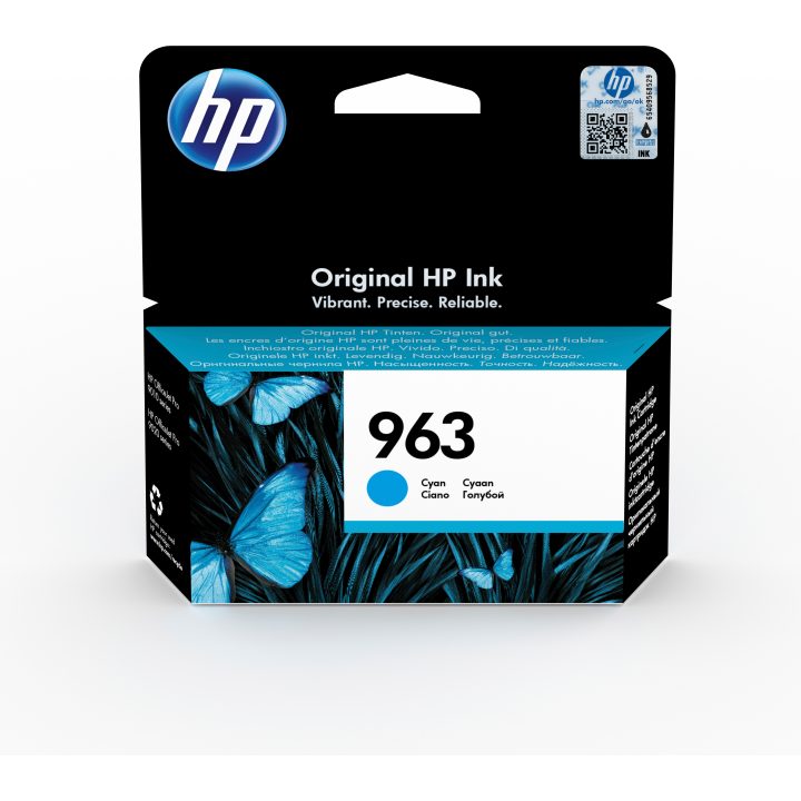 HP Original 963 Cyan Ink Cartridge