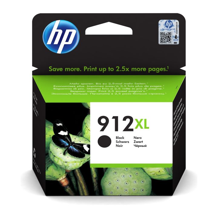 HP Original 912XL High Capacity Black Ink Cartridge
