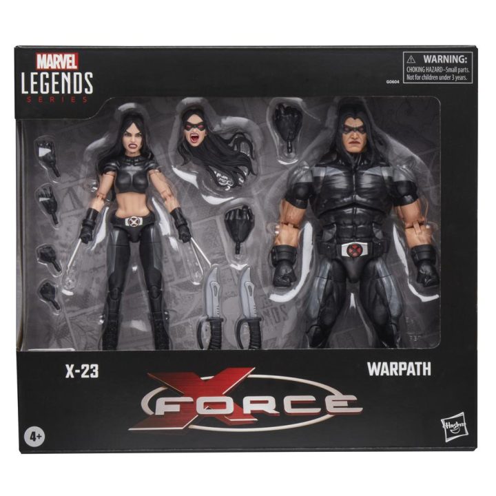 Marvel Legends Series X-Force X-23 and Warpath