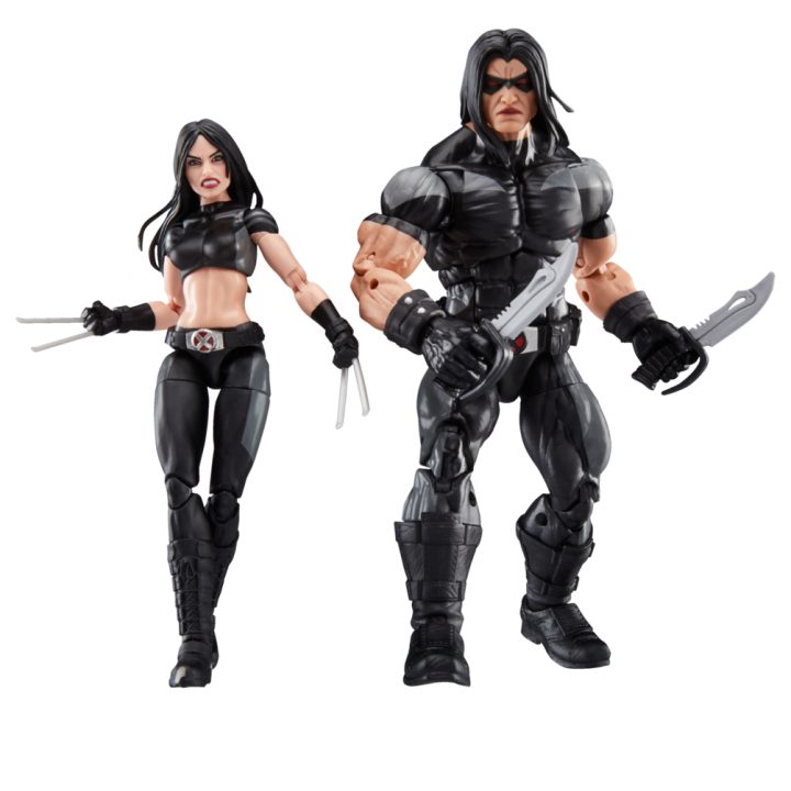Marvel Legends Series X-Force X-23 e Warpath