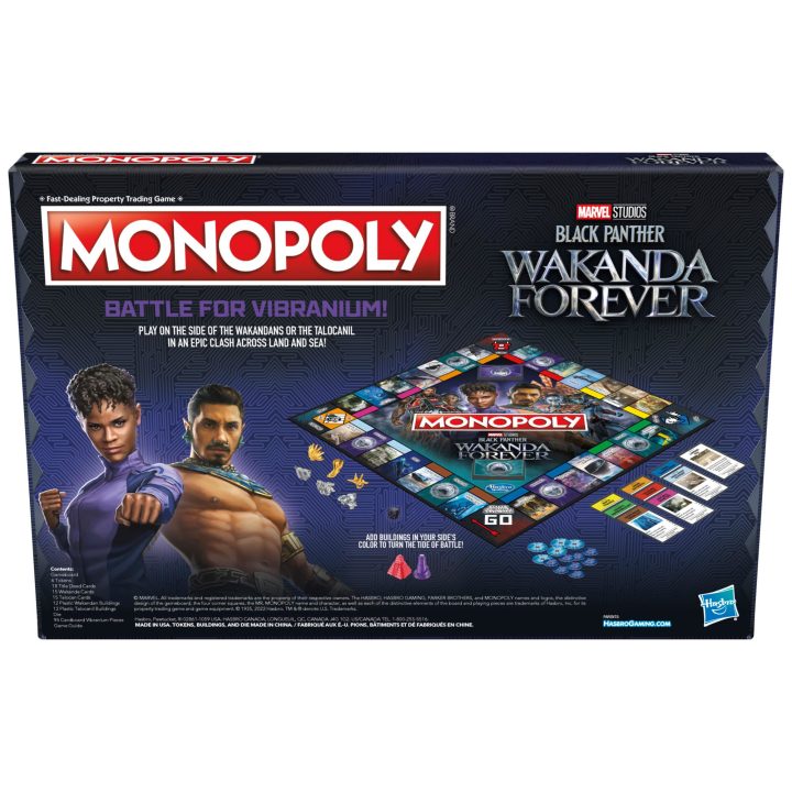 Monopoly Marvel Studios' Black Panther: Wakanda Forever Edition