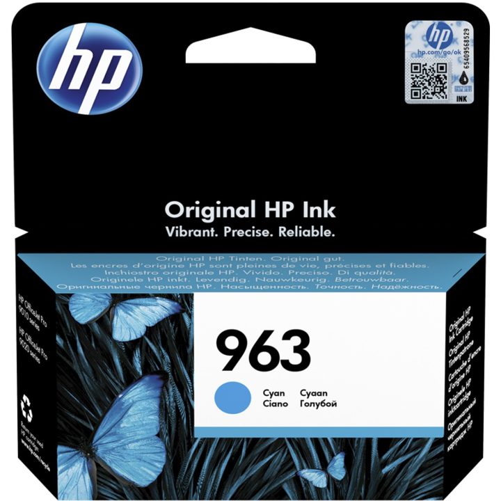 HP Original 963 Cyan Ink Cartridge