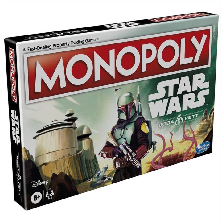 Hasbro Jogo de tabuleiro Monopoly Boba Fett PEGI 8 (F5394105)