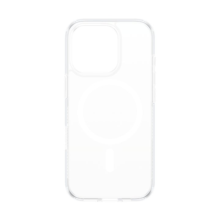 PanzerGlass ® HardCase Transparent w. White MagSafe iPhone 16 Pro Max…