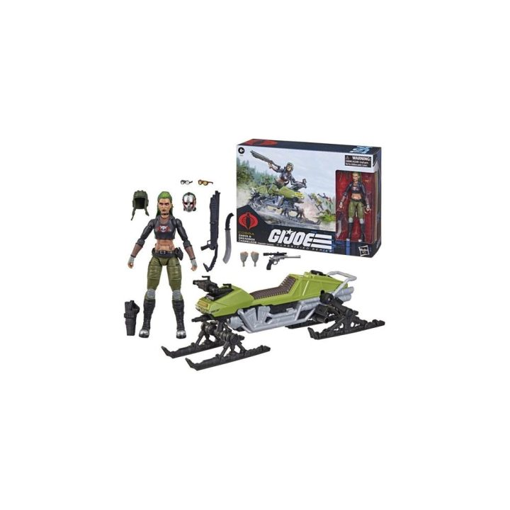 Hasbro G.I. Joe Classified Series 194 Zanya and Dreadnok Chameleon…