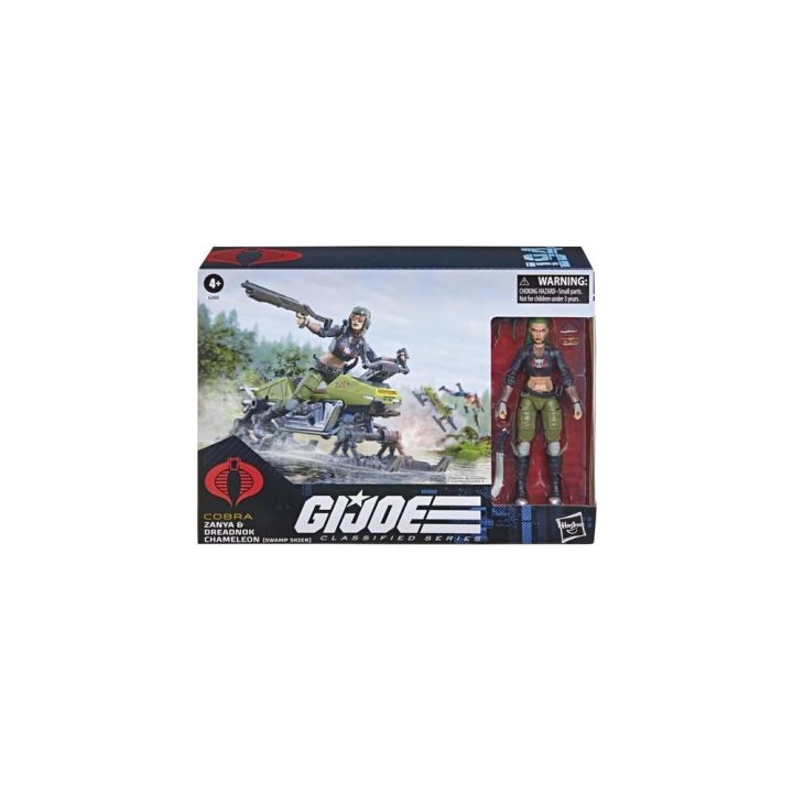 Hasbro G.I. Joe Classified Series 194 Zanya y vehículo Dreadnok…