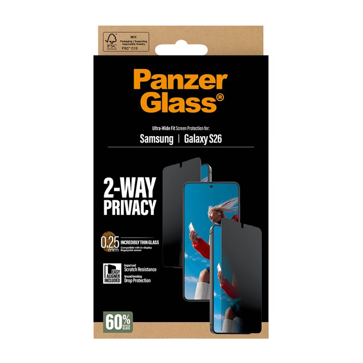 PanzerGlass ® 2-Way Privacy Screen Protector Samsung Galaxy S26 |…