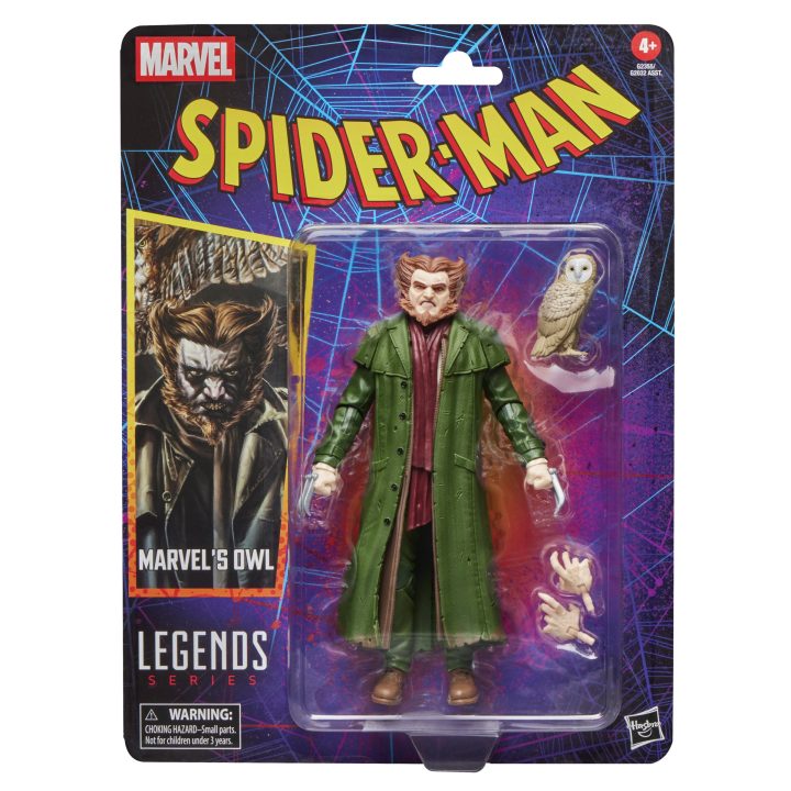 Marvel Spider-Man Marvel Legends Series Marvel’s Owl