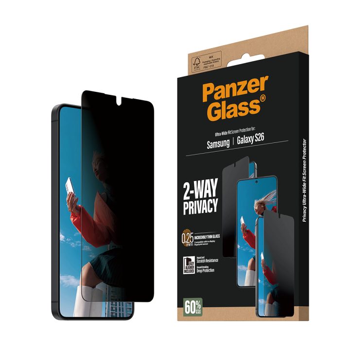 PanzerGlass ® 2-Way Privacy Screen Protector Samsung Galaxy S26 |…