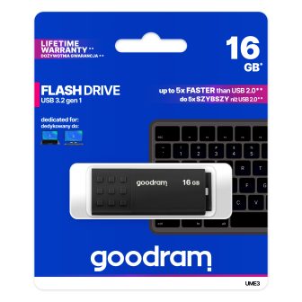 Goodram UME3 unidad flash USB 16 GB USB tipo A 3.2 Gen 1 (3.1 Gen 1)…