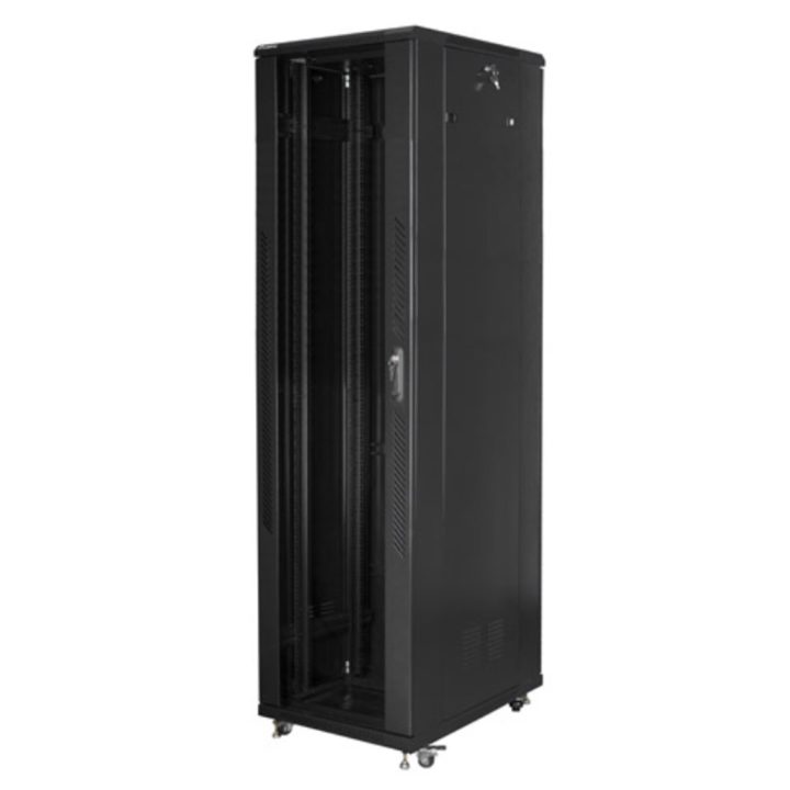 Armário rack Lanberg 19 polegadas 37U 800X800 preto (FF01-8837-12B)