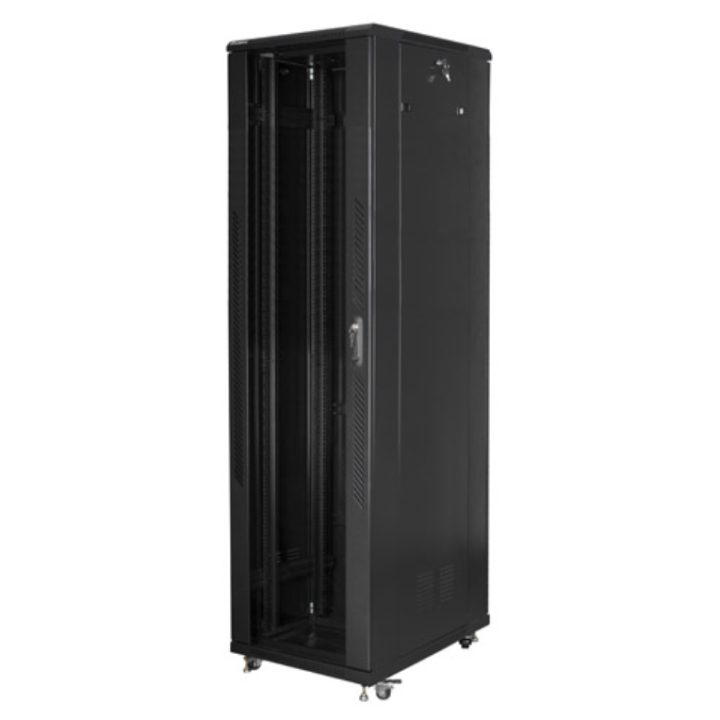 Armário rack Lanberg 19 polegadas 37U 800X800 preto (FF01-8837-12B)