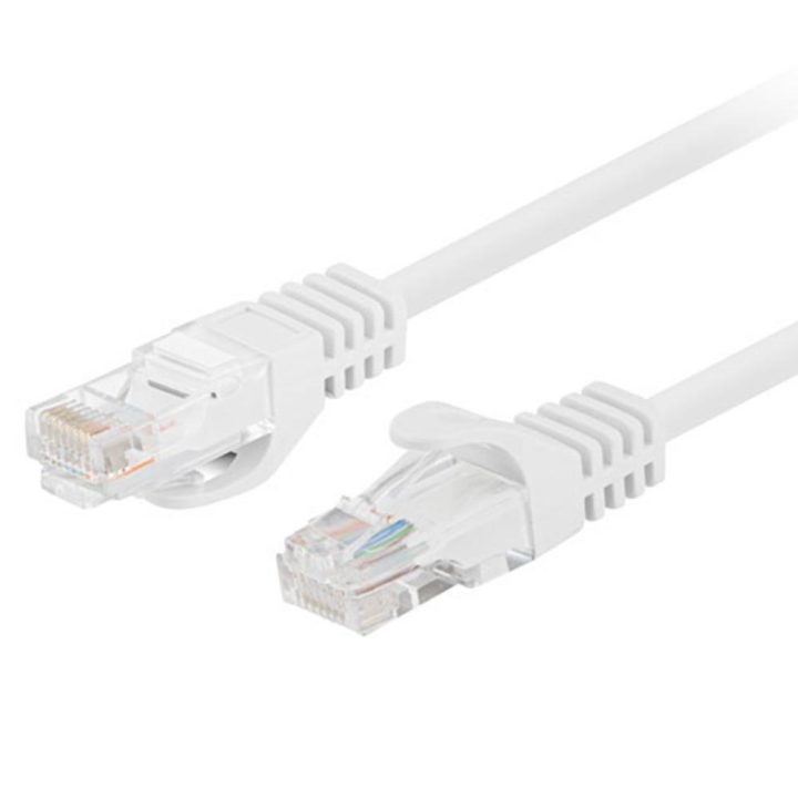 Cabo de rede Lanberg patch cord cat.6 U-UTP 0,25 m branco Fluke…