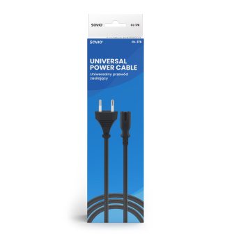 Cable alimentación universal savio cl-178 (SAVCL-178)
