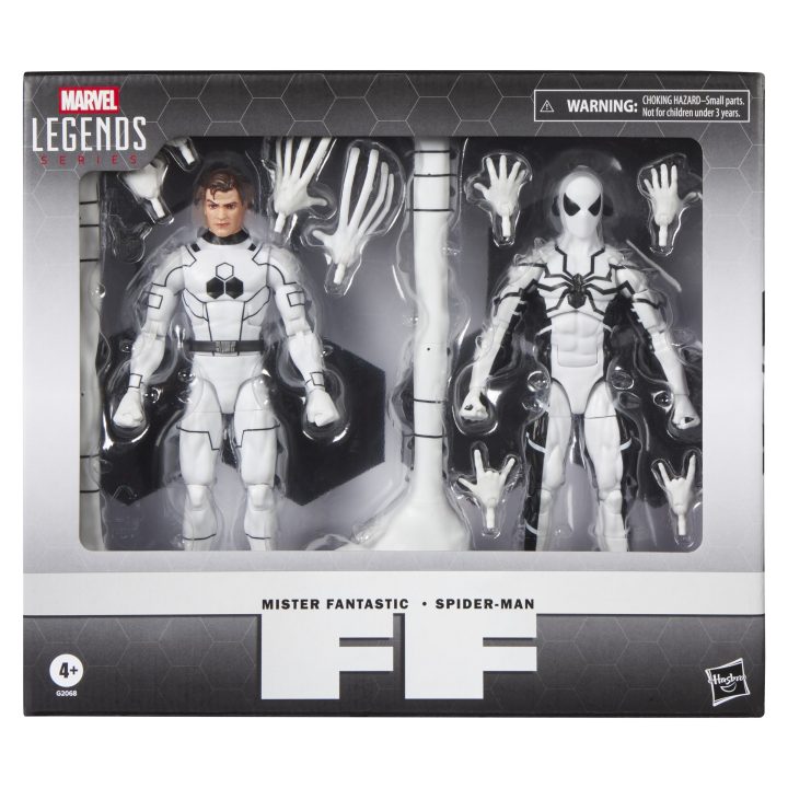 Marvel Legends Series Future Foundation Mister Fantastic e Spider-Man