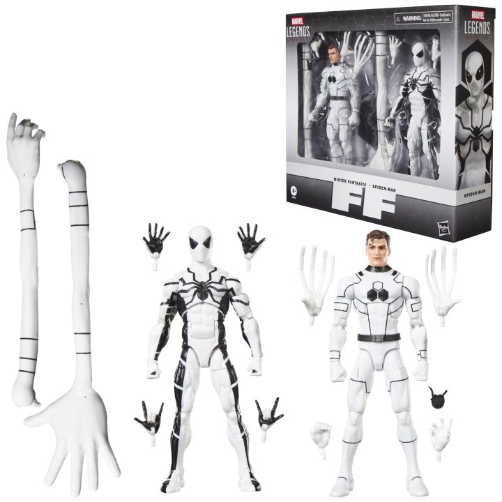 Marvel Legends Series Future Foundation Mister Fantastic y Spider-Man