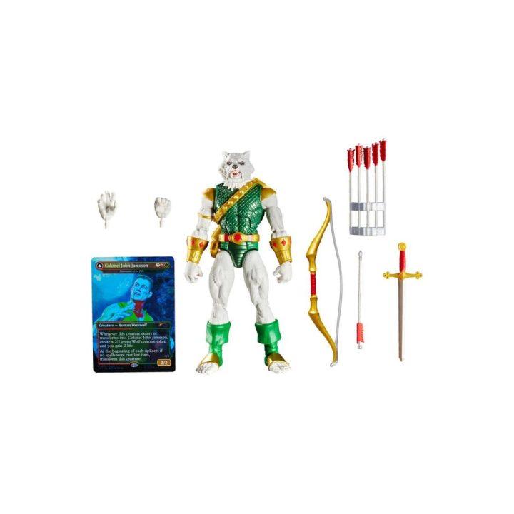 Marvel Legends Series Magic: The Gathering Man-Wolf