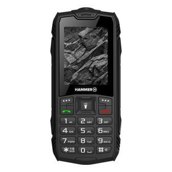 Telefono movil rugerizado Hammer rock 2.4 pulgadas-0.3mpx-2g…