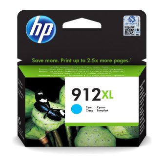 HP Cartucho de Tinta Original 912XL Ciano de Alta Capacidade