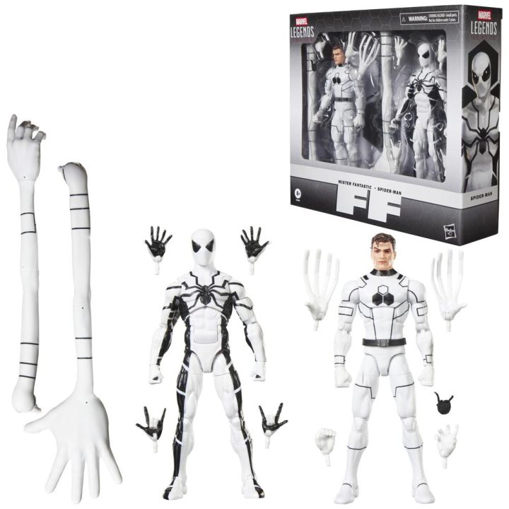 Marvel Legends Series Future Foundation Mister Fantastic y Spider-Man