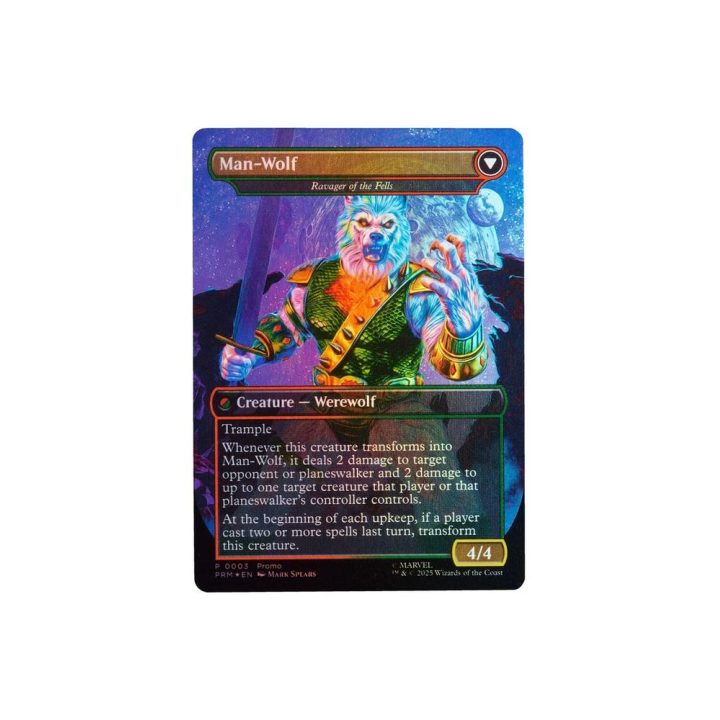 Marvel Legends Series Magic: The Gathering Man-Wolf
