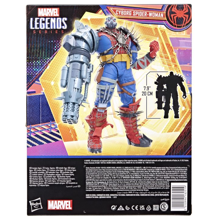 Figura Hasbro Marvel Legends Cyborg Spiderwoman (F80625L0)