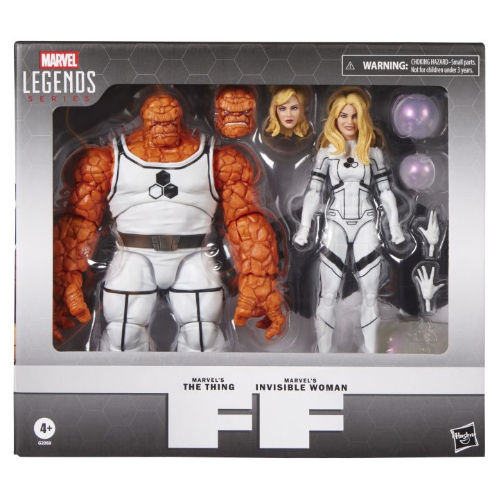 Marvel Legends Series Future Foundation 's The Thing e 's Invisible…