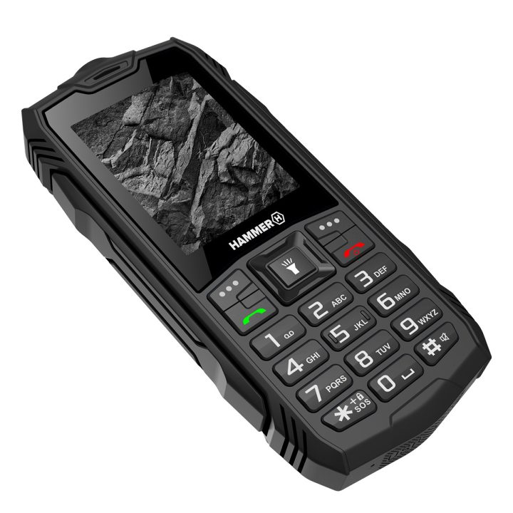 Telefono movil rugerizado Hammer rock 2.4 pulgadas-0.3mpx-2g…