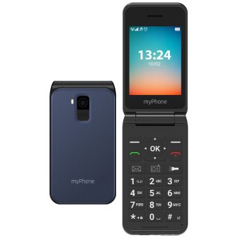 Telemóvel Myphone flip 2.8 pulgadas-4g-navy blue (TEL000906)