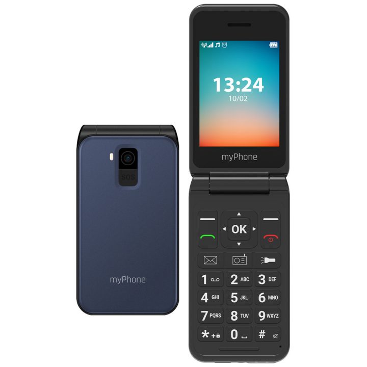 Telemóvel Myphone flip 2.8 pulgadas-4g-navy blue (TEL000906)