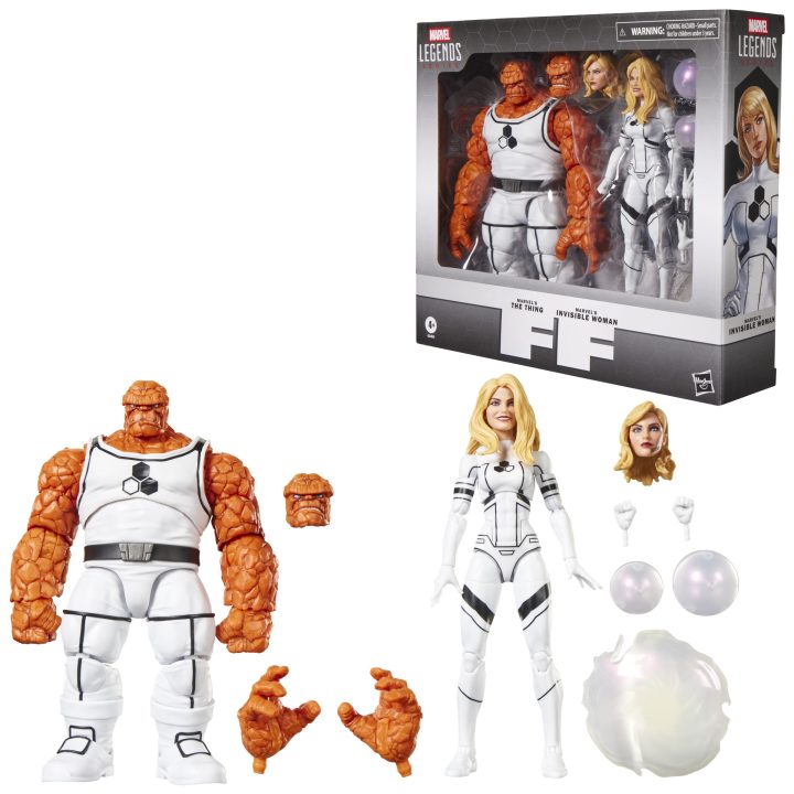 Marvel Legends Series Future Foundation 's The Thing e 's Invisible…